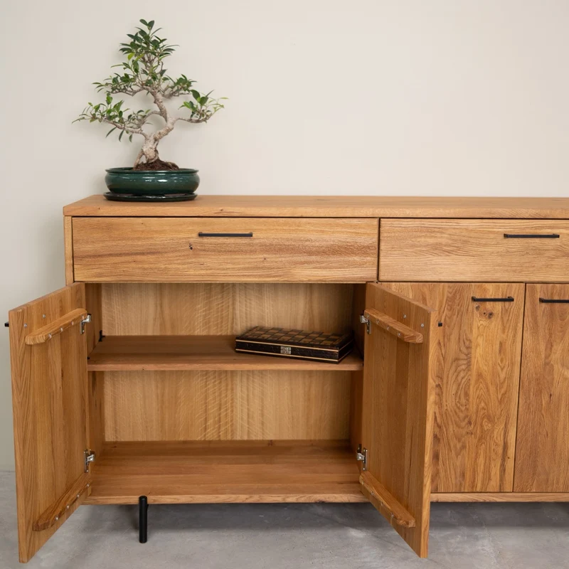 Buffet en bois massif Normandie - NordicStory