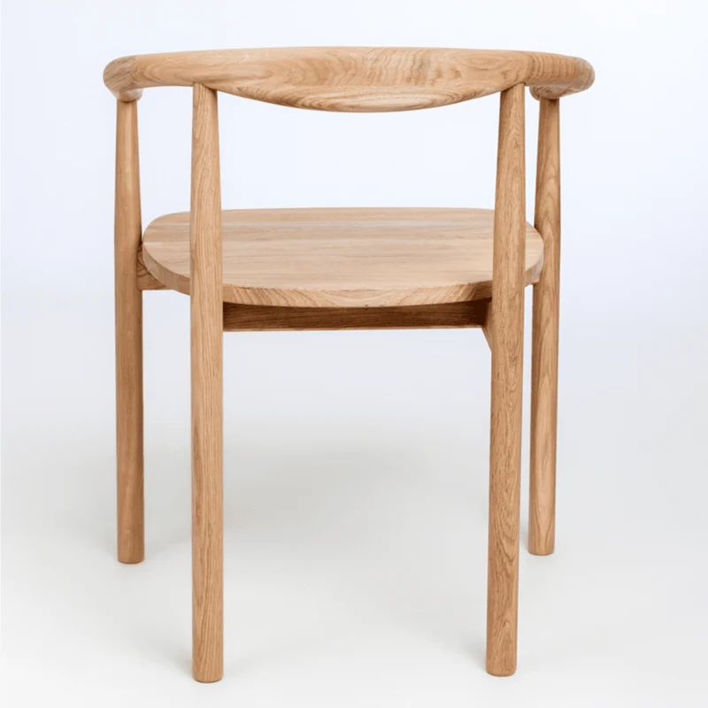 Chaise en bois massif de chêne Léa - Lot de 2 ou 4 chaises - NordicStory