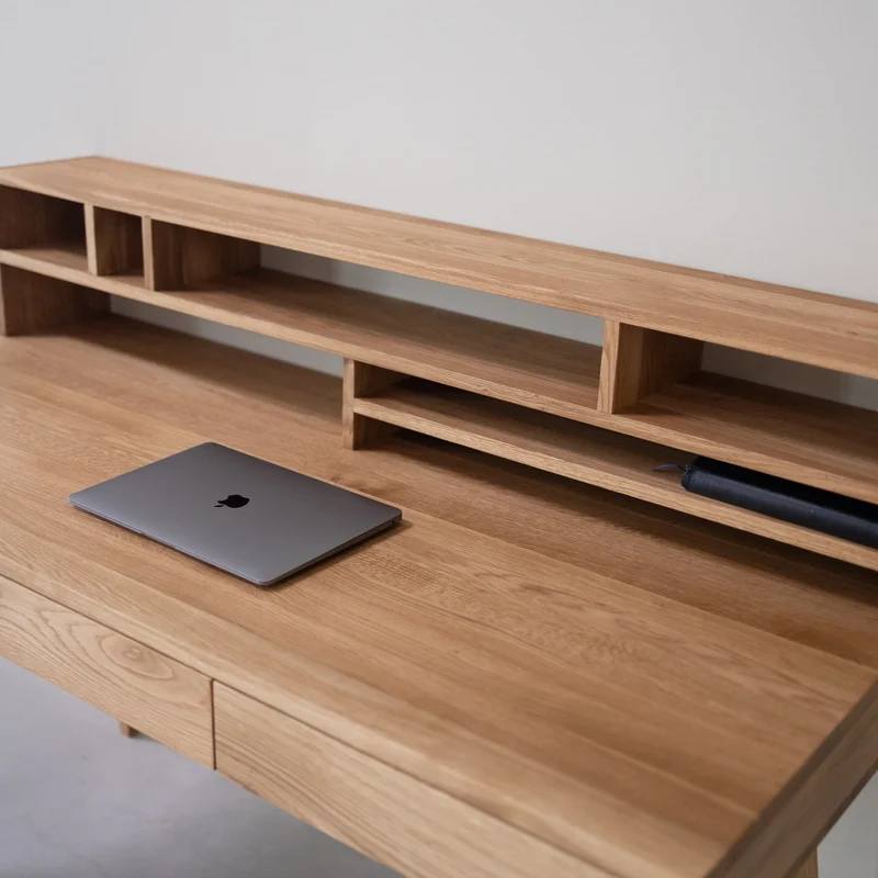 Bureau en bois massif de chêne Malmo 2 - NordicStory