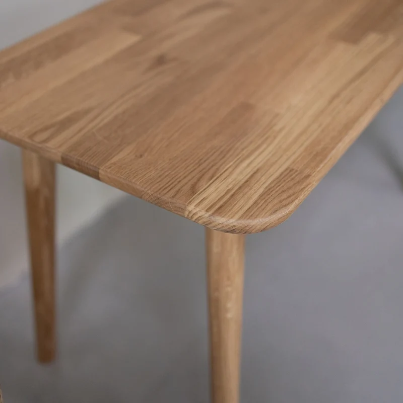 Banc ou table basse en bois massif de chêne Malmo - NordicStory
