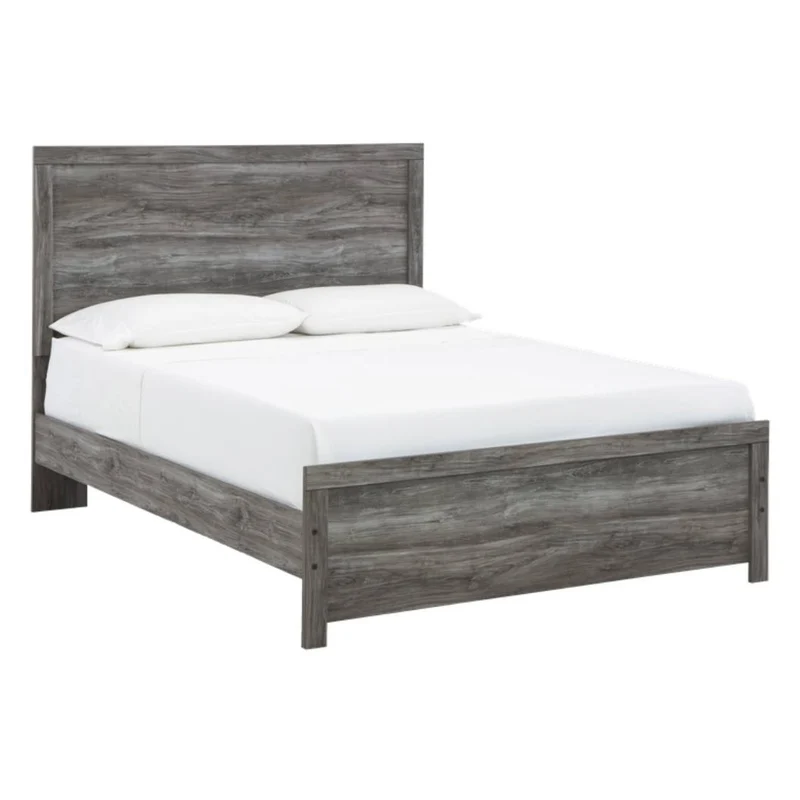 Lit complet en bois/MDF gris foncé Grand / Très grand - Bronyan