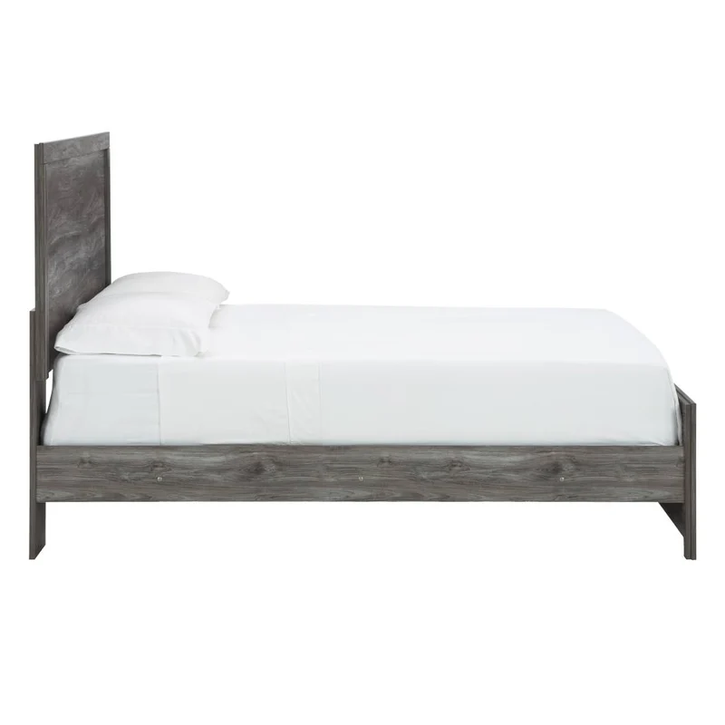 Lit complet en bois/MDF gris foncé Grand / Très grand - Bronyan