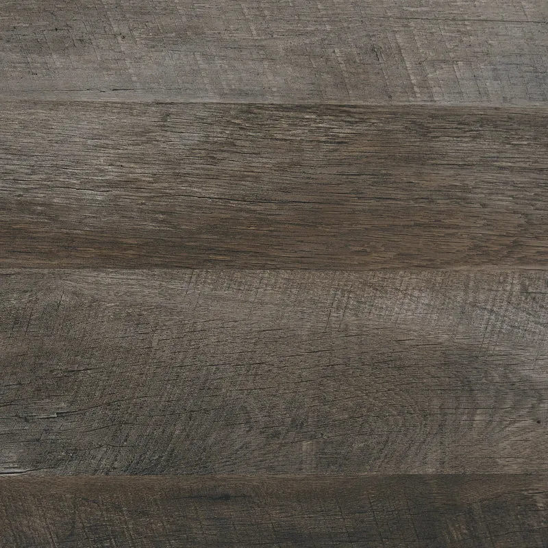 Table de chevet à 2 tiroirs en bois/placage gris rustique - Wynnlow