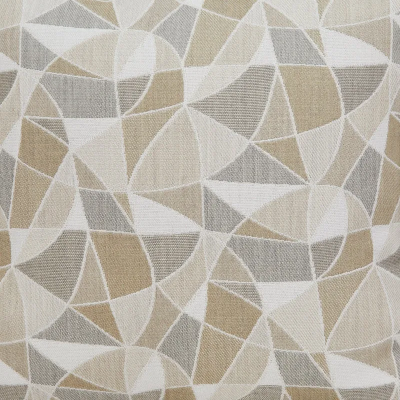 Sofa extérieur en tissu Nuvella et en osier gris pâle avec coussins - Seton Creek