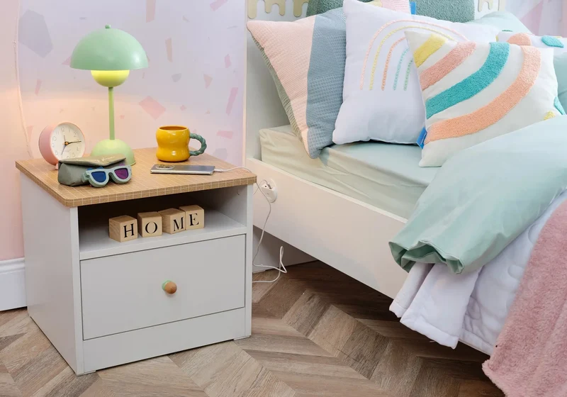 Ensemble de chambre jeune moderne vert JOLLY