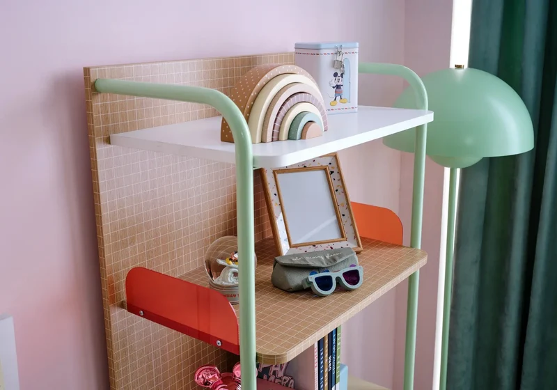 Ensemble de chambre jeune moderne vert JOLLY