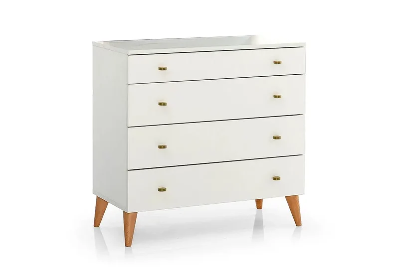 Ensemble de chambre jeune moderne orange LORENA