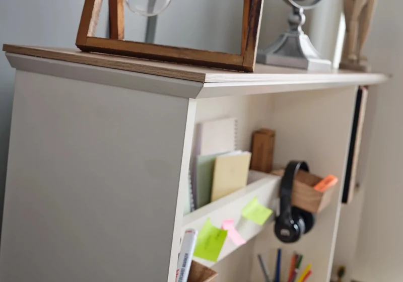 Ensemble de chambre jeune moderne blanc ODESSA