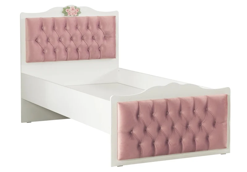 Ensemble complet de chambre moderne rose LUNA
