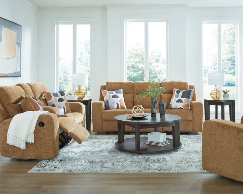 Fauteuil berçant et inclinable en tissu - Kanlow