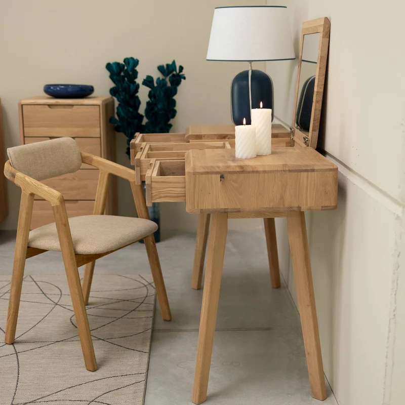 Coiffeuse en bois massif Suède 1 – NordicStory