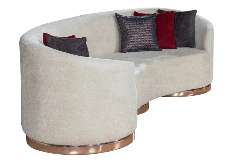 Ensemble canapé modern beige LEVANTE