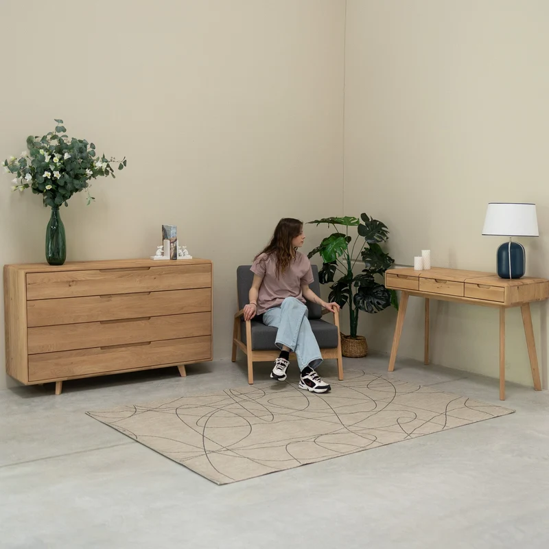 Commode en bois massif Suède 4.2 – NordicStory