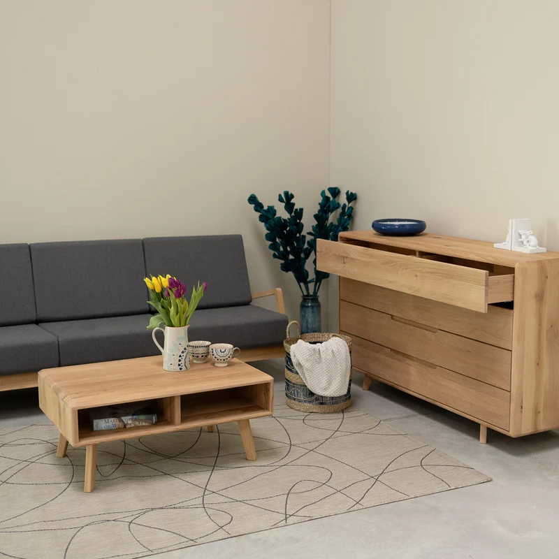 Commode en bois massif Suède 4.2 – NordicStory