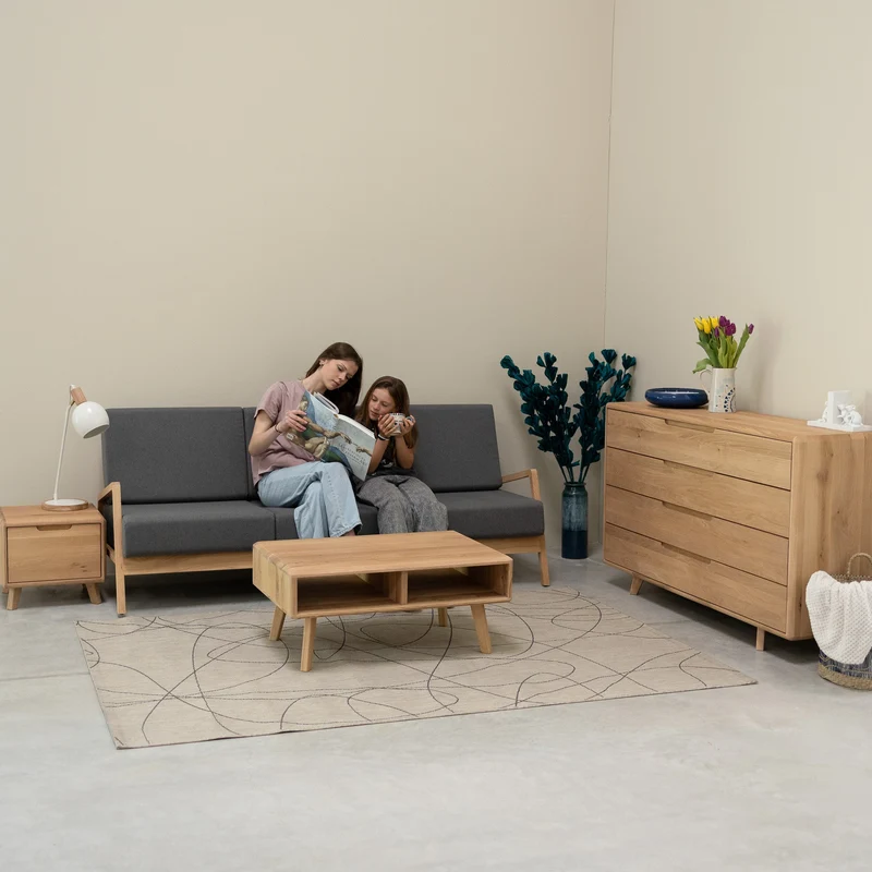 Commode en bois massif Suède 4.2 – NordicStory