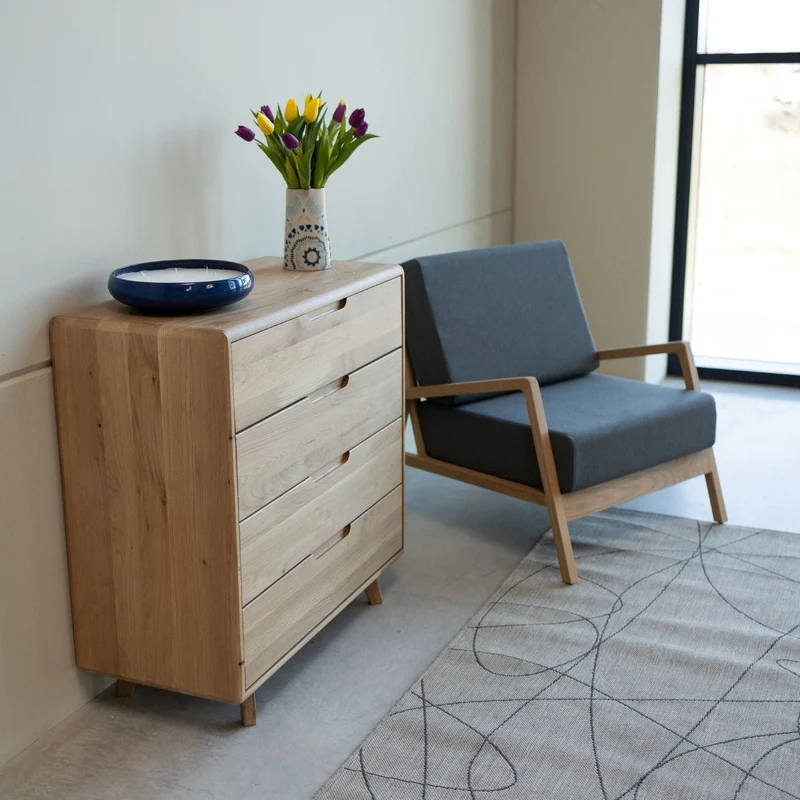 Commode en bois massif Suède 4.1 – NordicStory