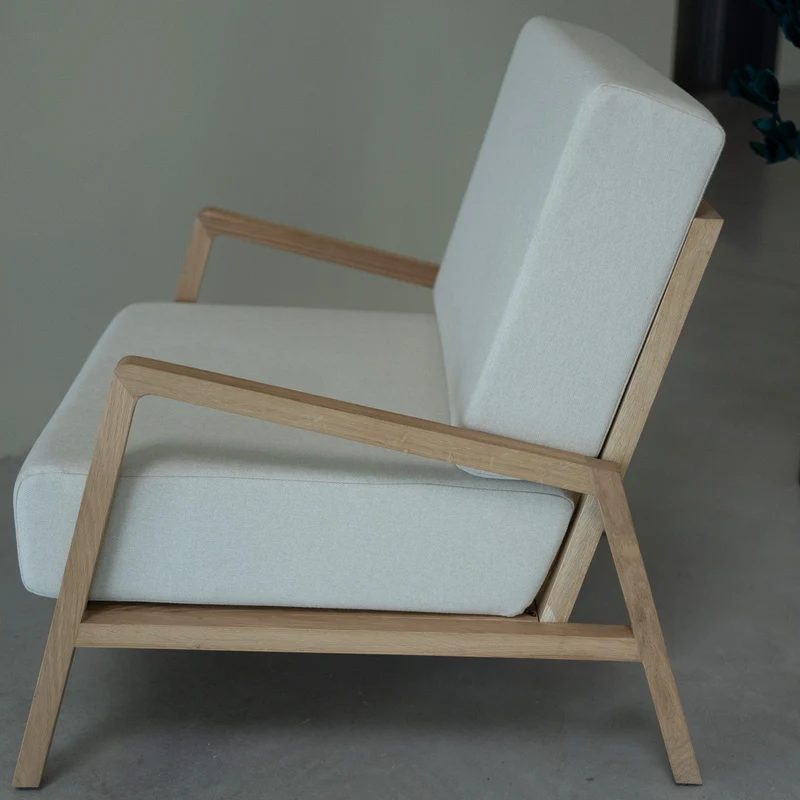 Fauteuil en bois massif de chêne Suède - NordicStory
