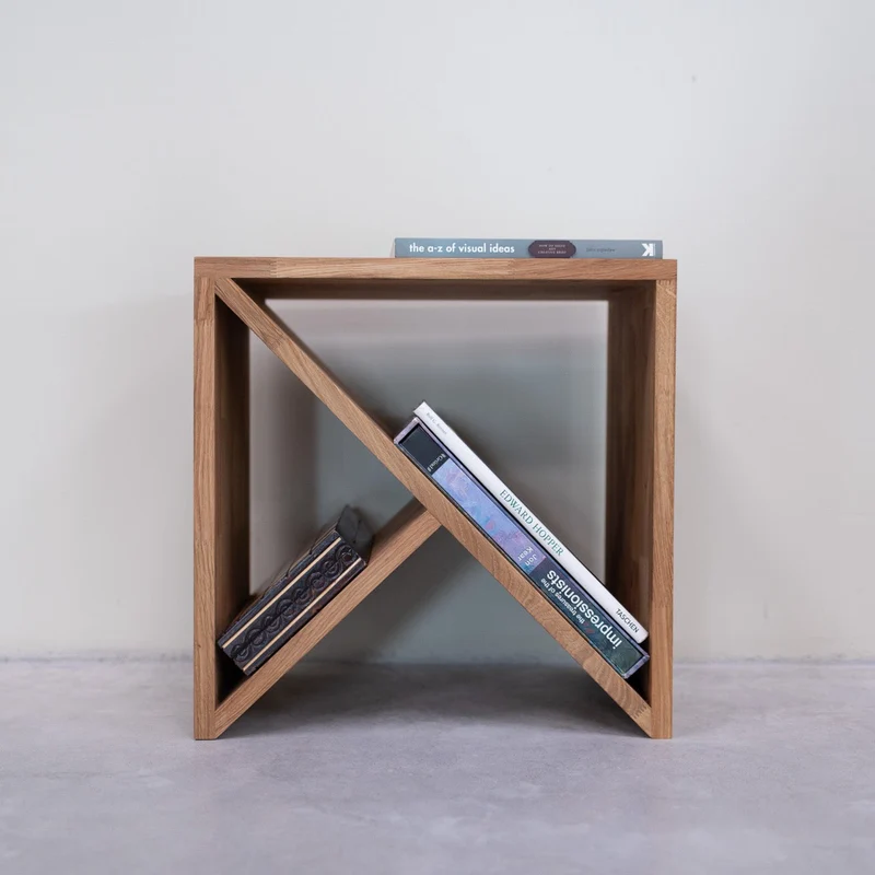 Table de chevet en bois massif de chêne Danemark – NordicStory