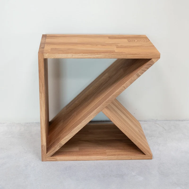 Table de chevet en bois massif de chêne Danemark – NordicStory
