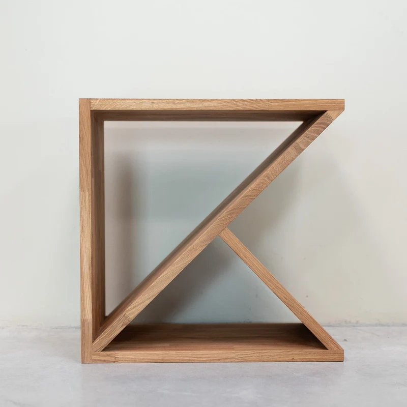 Table de chevet en bois massif de chêne Danemark – NordicStory