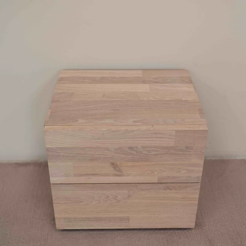 Table de chevet en bois massif de chêne Danemark 2 – NordicStory