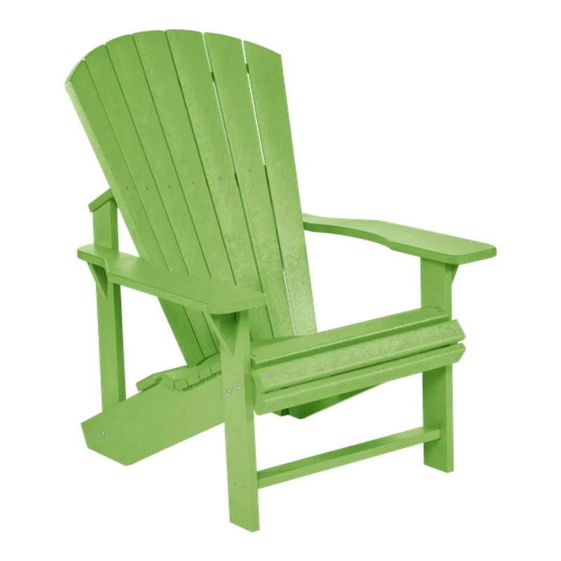 Chaise extérieure en plastique recyclé - Adirondack Classique C01