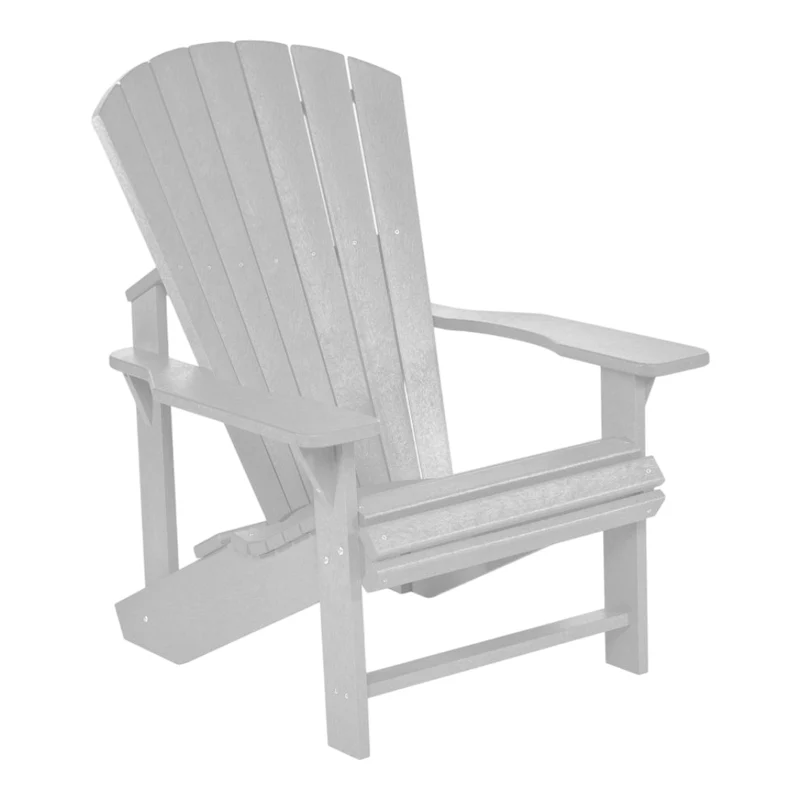 Chaise extérieure en plastique recyclé - Adirondack Classique C01