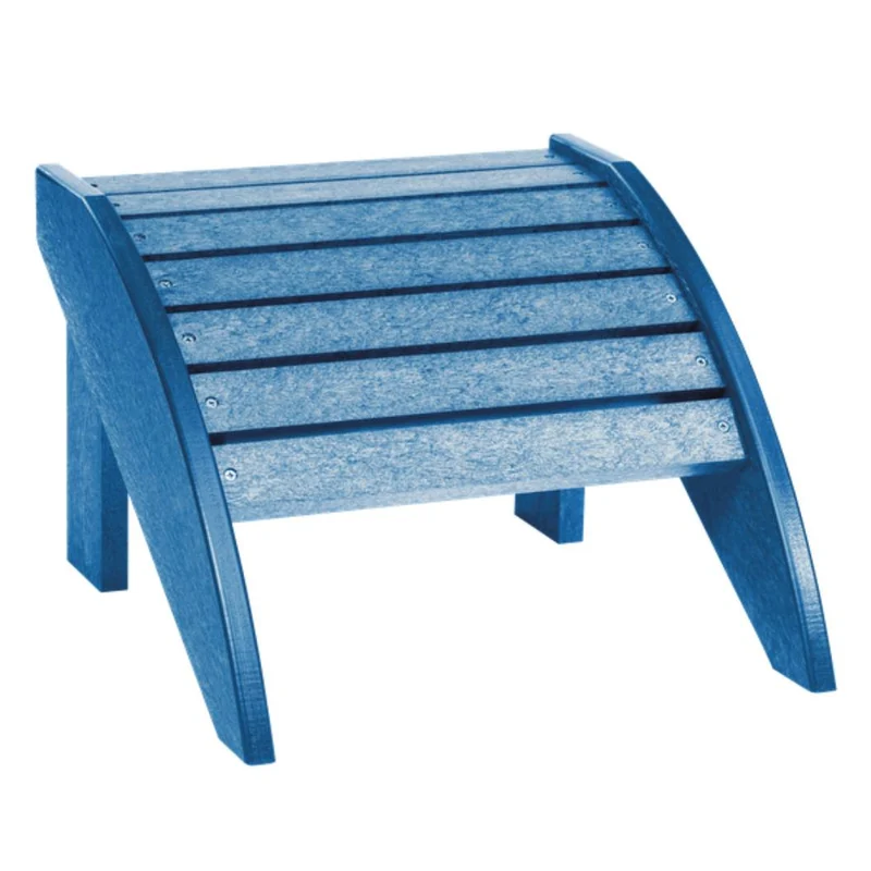Repose-pieds extérieur en plastique recyclé - Classique F01