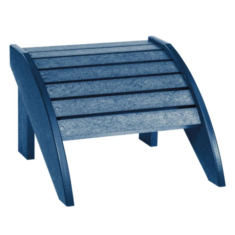 Repose-pieds extérieur en plastique recyclé - Classique F01