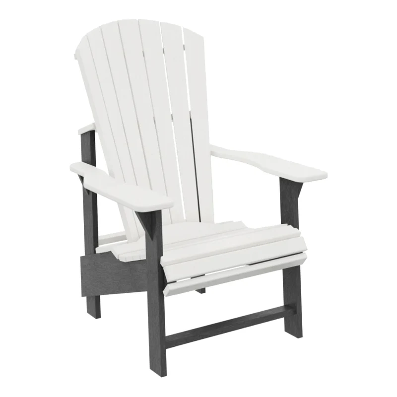 Chaise extérieure en plastique recyclé - Adirondack Verticale C03