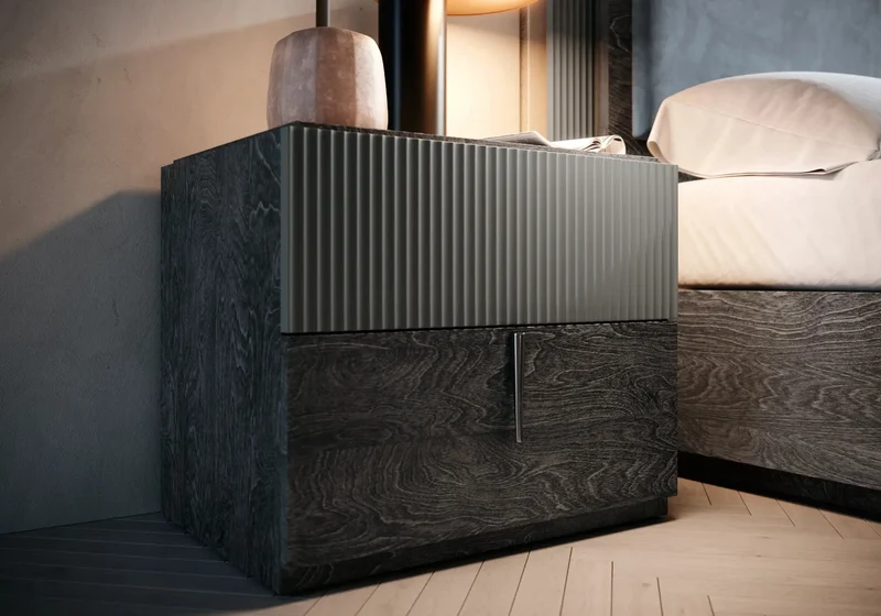Chambre complète modern capitonné ROMY