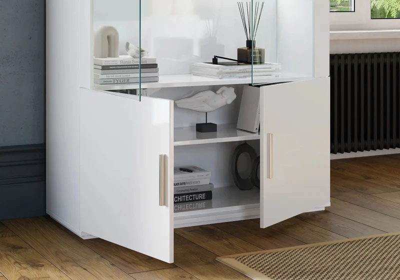 Salle à manger laqué blanc VENERE