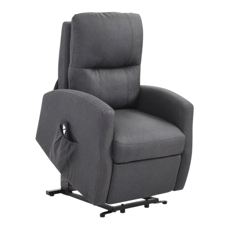 Fauteuil lève-personne inclinable en tissu avec télécommande - Athènes