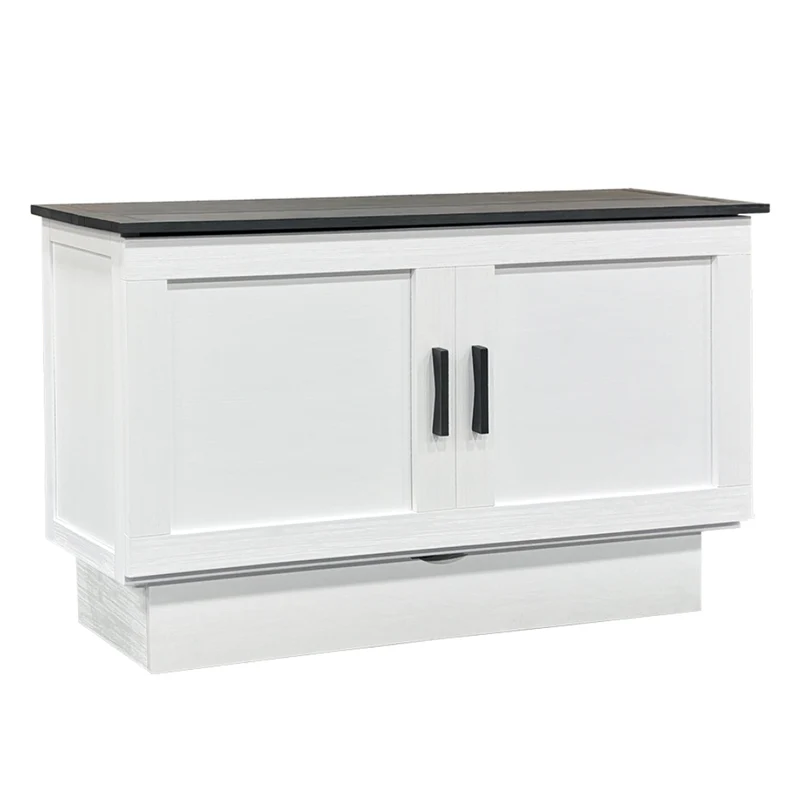 Cabinet-lit avec matelas 60 po. - Caspian