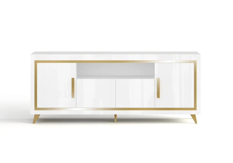 Salle à manger laquée blanc GOLD