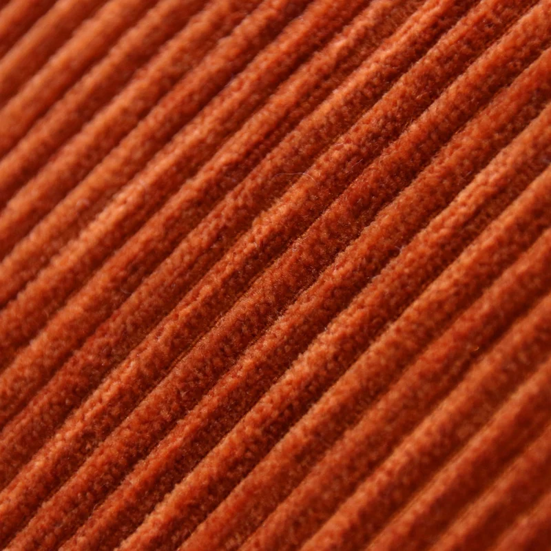Coussin 20 x 20 po en velours côtelé - Ricardo
