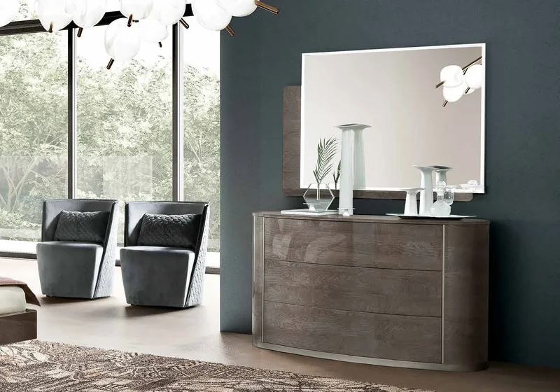Chambre complète modern bouleau MIYA