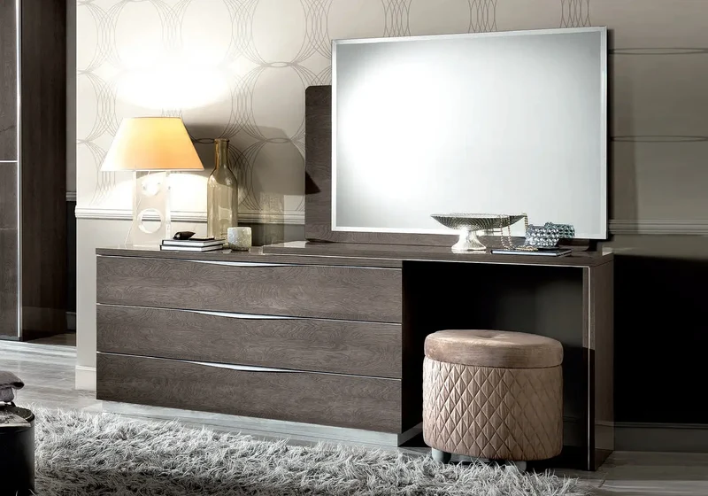 Chambre complète modern bouleau NARA