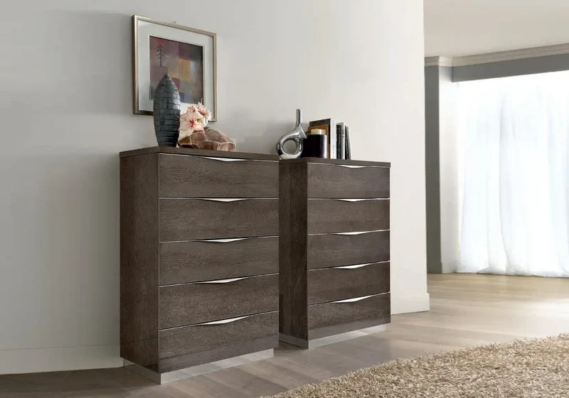 Chambre complète modern bouleau NARA