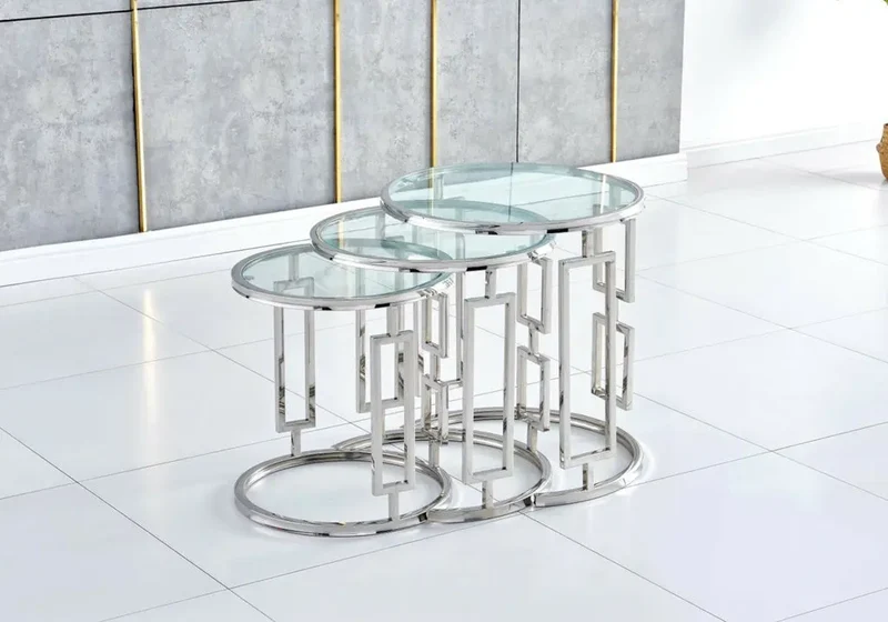 Tables gigognes design - Aréa