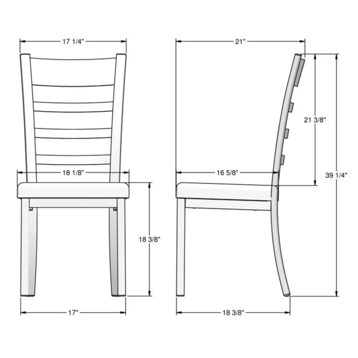 Chaise de salle à manger en métal noir avec une assise rembourrée en tissu beige - Owen