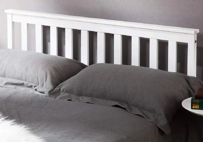 Lit en bois blanc - Alix