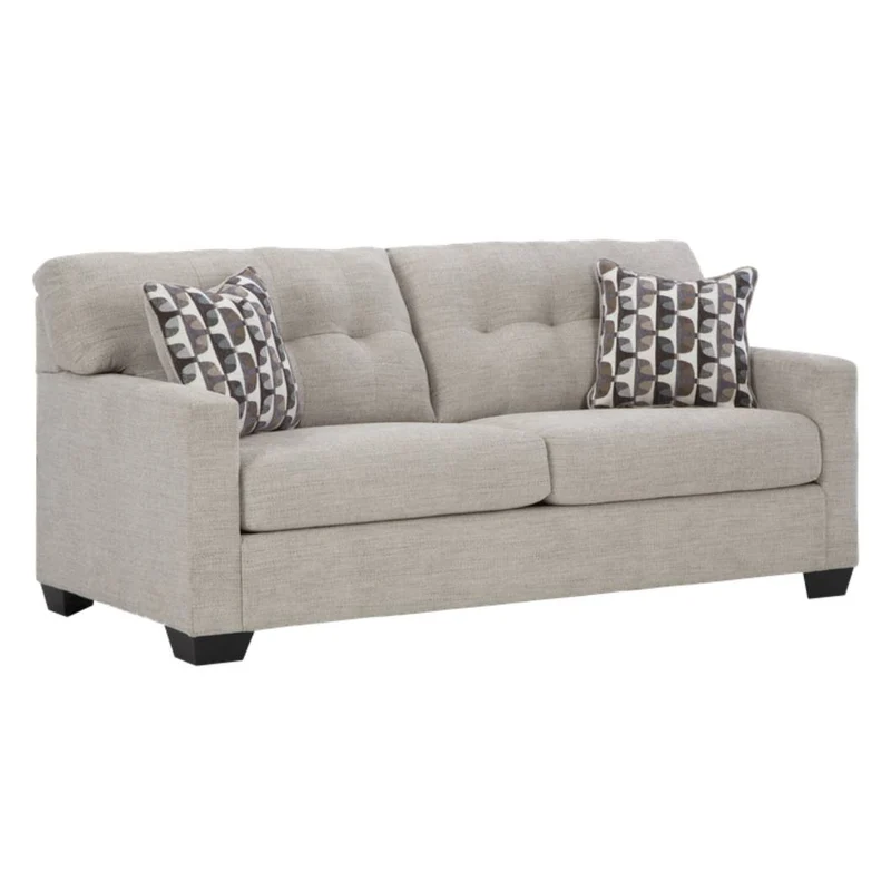 Sofa condo en tissu avec coussins - Mahoney