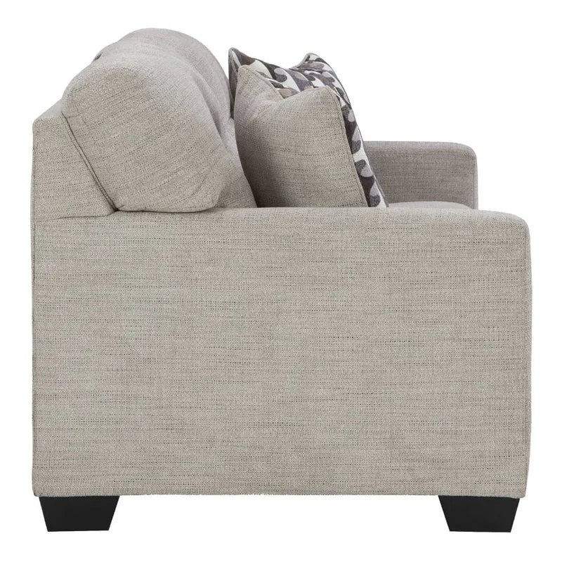 Sofa condo en tissu avec coussins - Mahoney