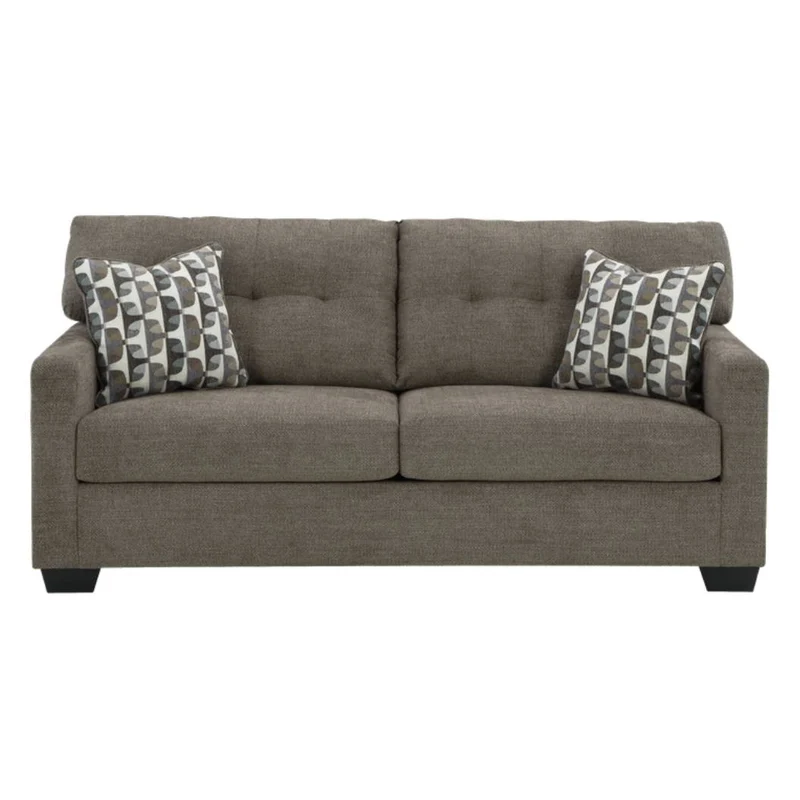 Sofa condo en tissu avec coussins - Mahoney