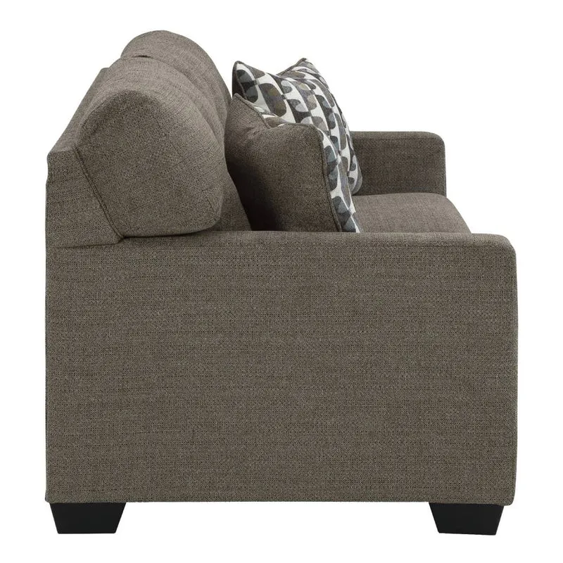 Sofa condo en tissu avec coussins - Mahoney