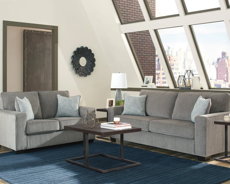 Sofa en tissu avec coussins - Altari