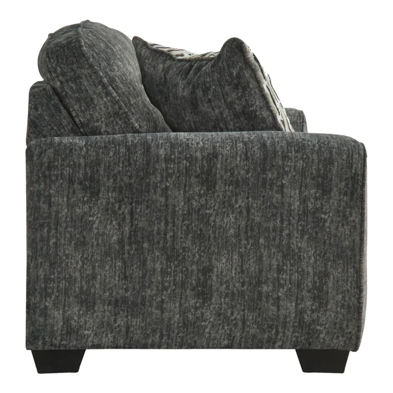 Causeuse en tissu avec coussins - Lonoke