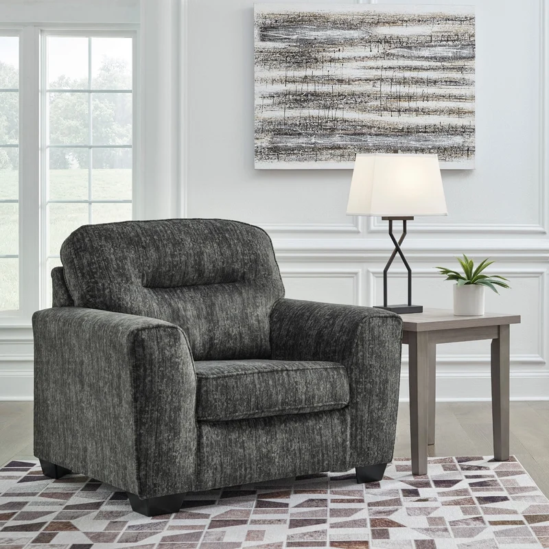 Fauteuil surdimensionné en tissu - Lonoke