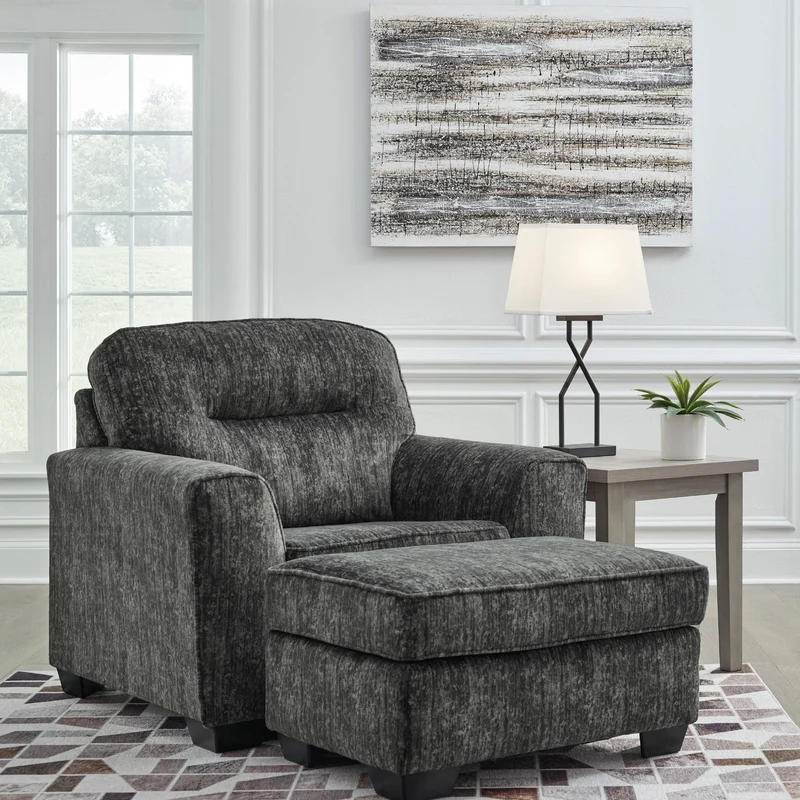 Fauteuil surdimensionné en tissu - Lonoke